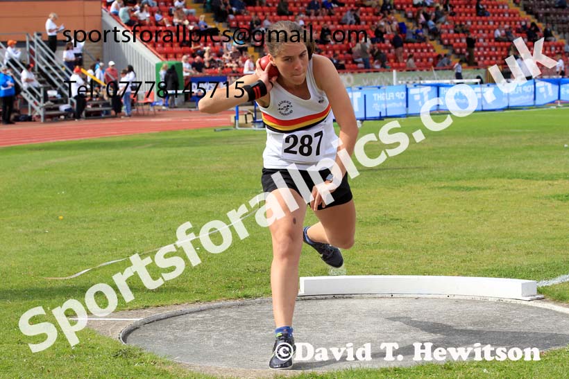Shot Putt, 2024 Gateshead Tartan Games.  Photo: David T. Hewitson/Sports for All Pics